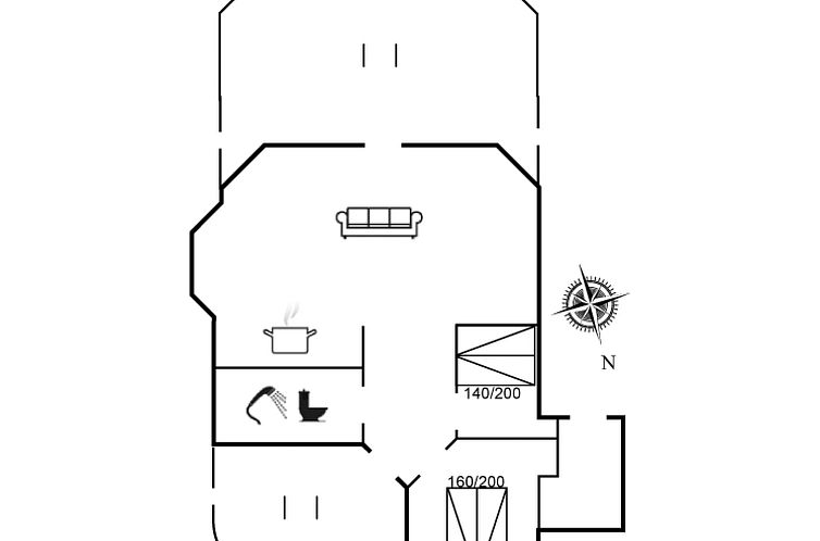 Vakantiehuis "Yara" - 1km to the fjord