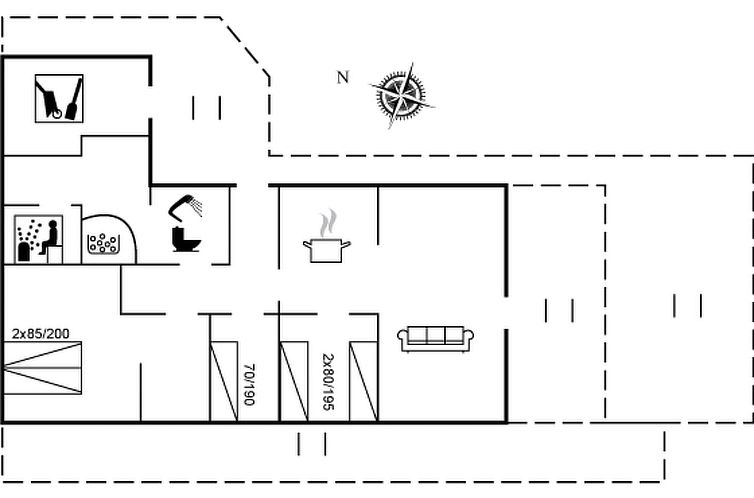 Vakantiehuis "Frigga" - 400m from the sea