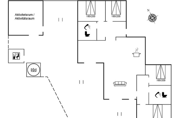 Vakantiehuis "Elke" - 3.5km from the sea