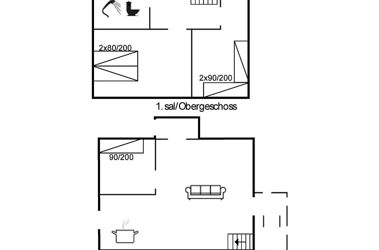 Appartement "Aldora" - 2.3km from the sea