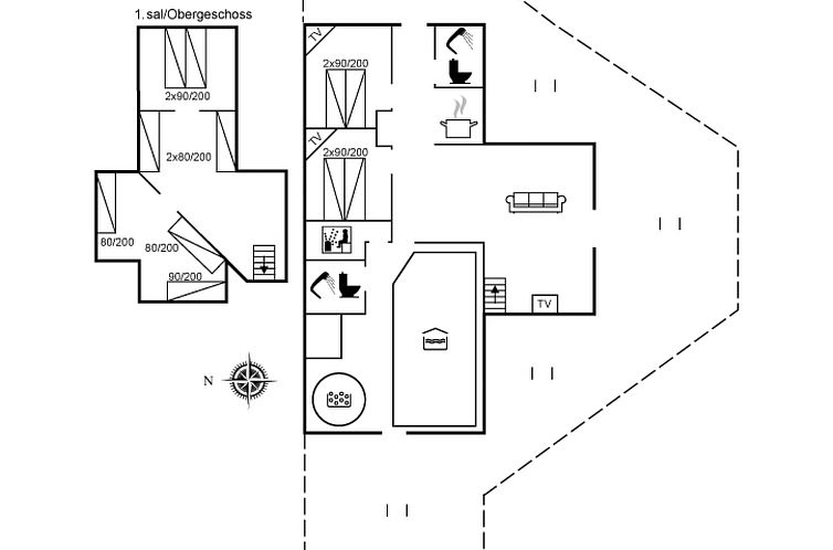 Vakantiehuis "Aivars" -  from the sea