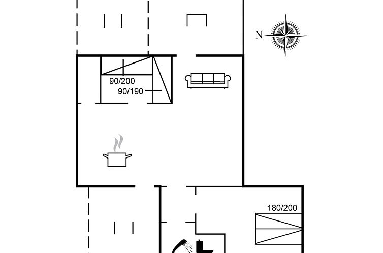 Vakantiehuis "Vamika" - 400m to the fjord