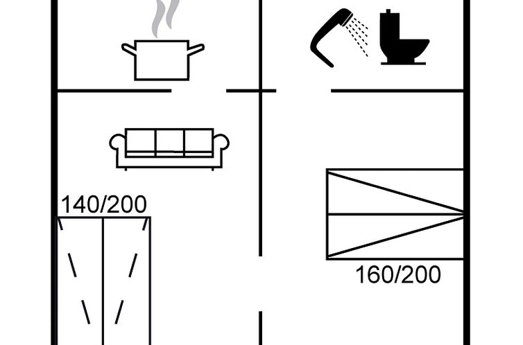 Vakantiehuis "Kukka" - 16km from the sea
