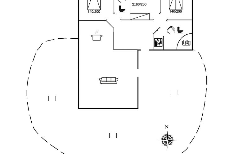 Vakantiehuis "Suvi" - 900m from the sea