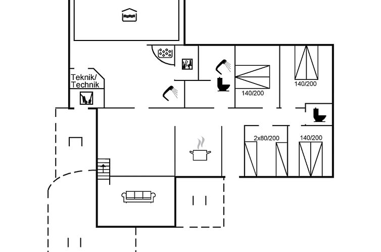 Vakantiehuis "Dorithea" - 1.3km from the sea