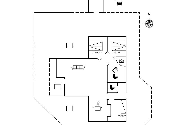 Vakantiehuis "Christan" - 1.2km from the sea