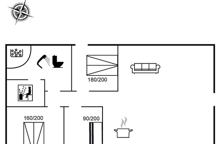 Vakantiehuis "Pasi" - 1.2km from the sea