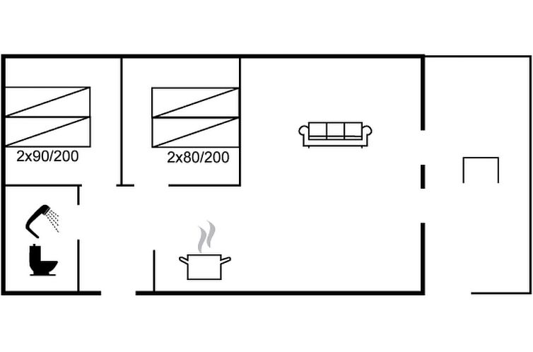 Vakantiehuis "Stille" - 10m from the sea