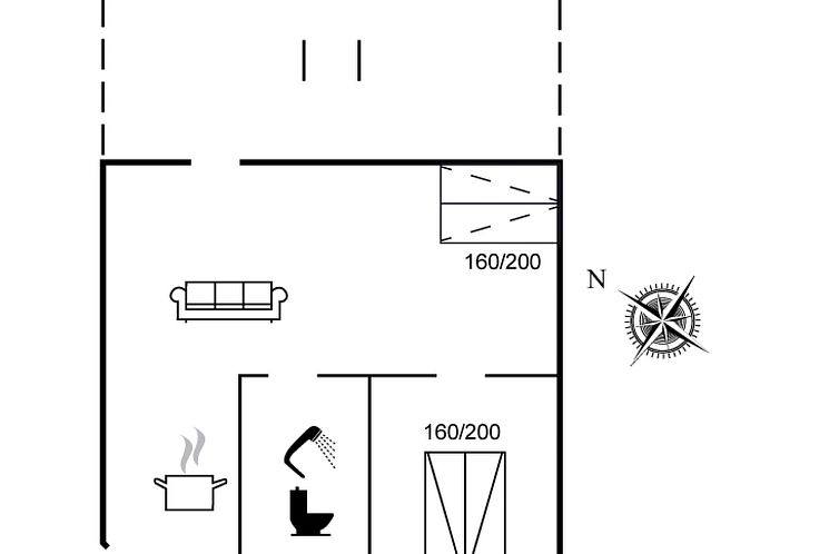 Appartement "Caisa" - 75m from the sea