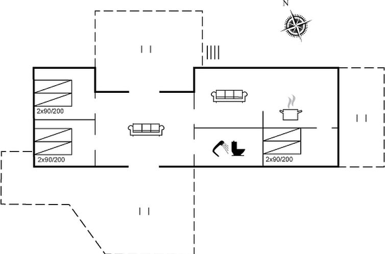 Vakantiehuis "Ensio" - 150m from the sea