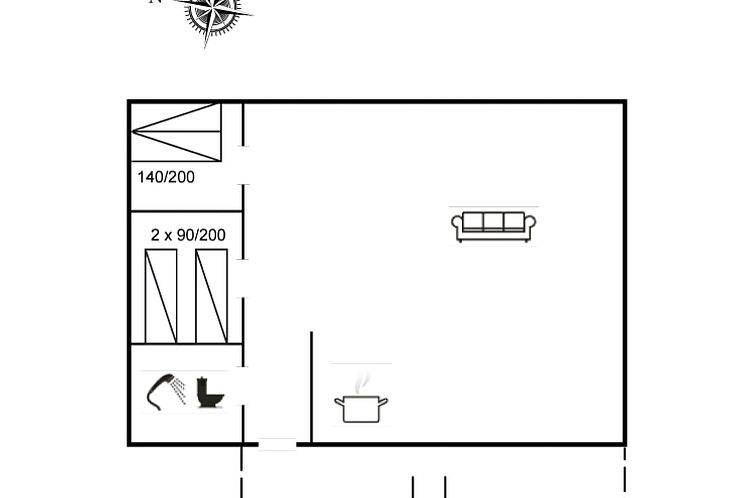 Vakantiehuis "Kristine" - 4km from the sea