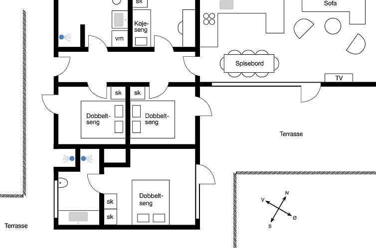 Vakantiehuis "Karlotta" - 500m from the sea