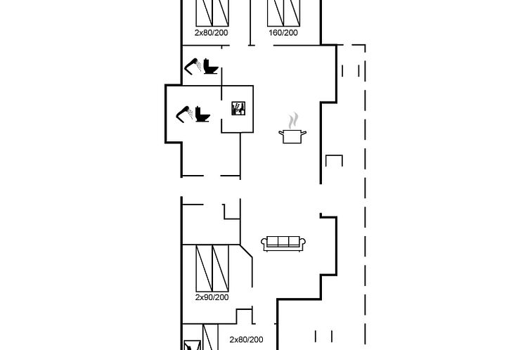 Vakantiehuis "Dorit" - 600m from the sea