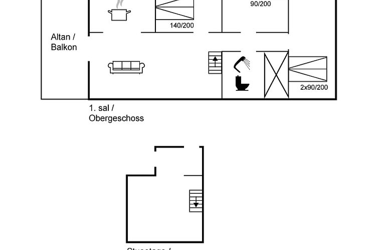 Appartement "Lacey" - 4km from the sea