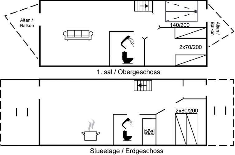 Vakantiehuis "Allette" - 10m from the sea