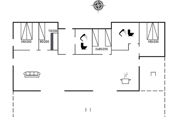 Vakantiehuis "Ellin" - 800m from the sea