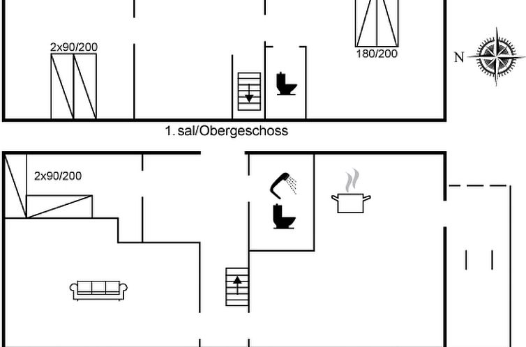 Vakantiehuis "Asgot" - 15m from the sea