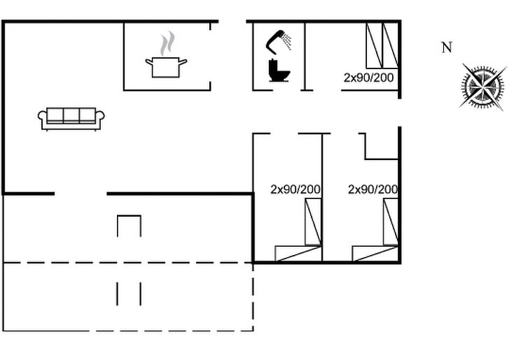 Vakantiehuis "Yasha" - 200m from the sea