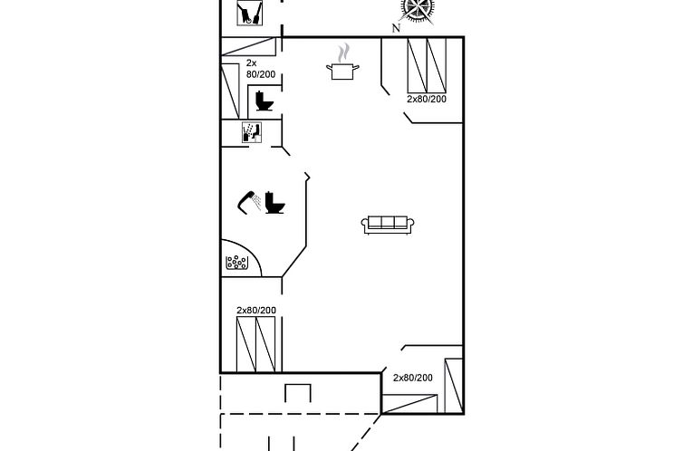 Vakantiehuis "Emmie" - 1.2km from the sea