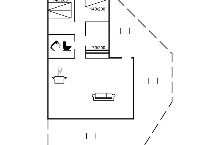 Vakantiehuis "Kjeld" - 900m from the sea
