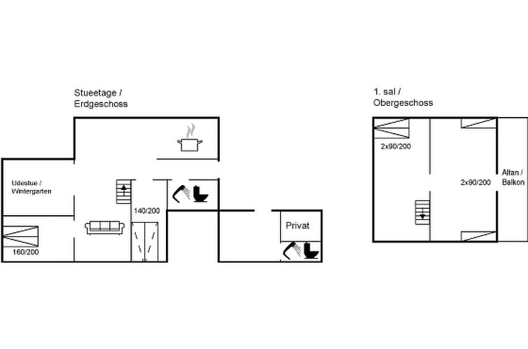 Vakantiehuis "Kirsi" - 200m from the sea