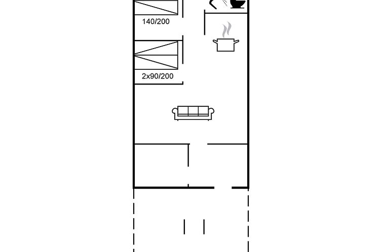 Vakantiehuis "Eirik" - 700m from the sea