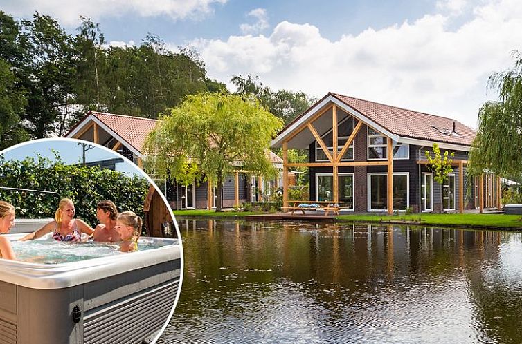 Villa 14 persons Wellness in Lichtenvoorde with beautiful view of pond in Achterhoek, Gelderland.