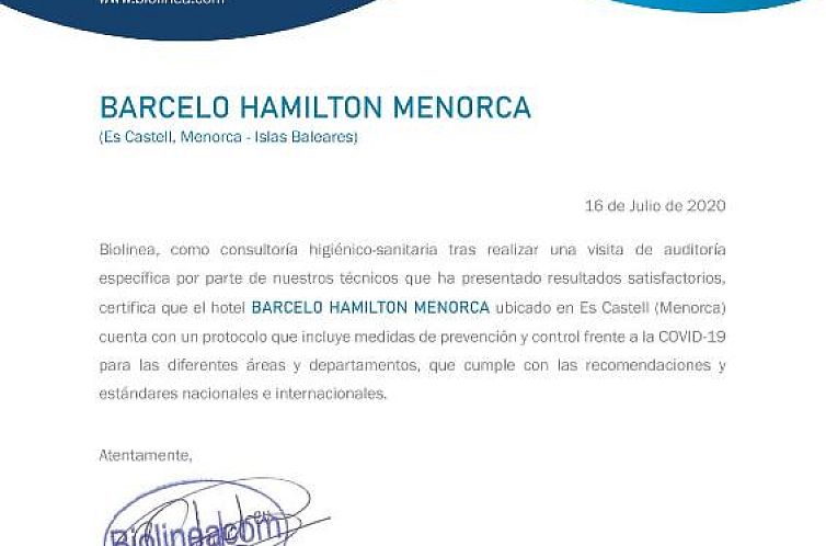 Barceló Hamilton Menorca Adults Only