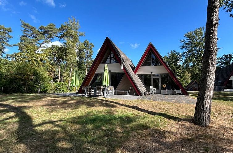 Vacation home in Stramproy, Central Limburg, surrounded by nature with sunny terrace and modern architecture.