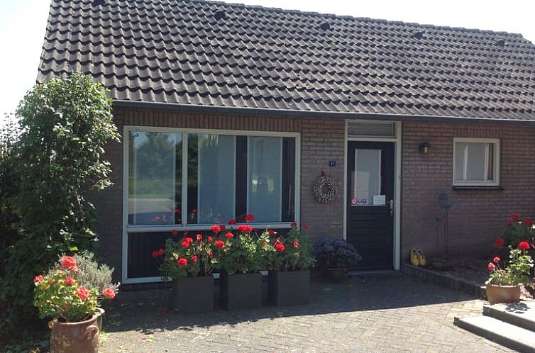 Front of Holiday home in Nederweert_Eind, a charming vacation home in Central Limburg, Limburg.