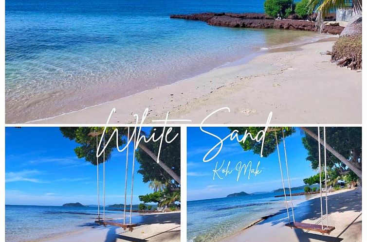 Koh Mak Ao Kao White Sand Beach