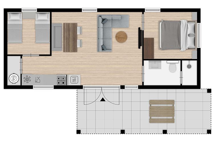 Timber Cottage 4