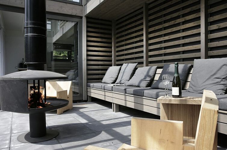 8 pers villa met sauna!