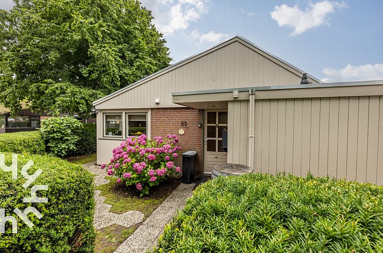 NH294 vakantiehuis in Schoorldam met kleurrijke tuin aan de Noordzeekust in Noord-Holland.