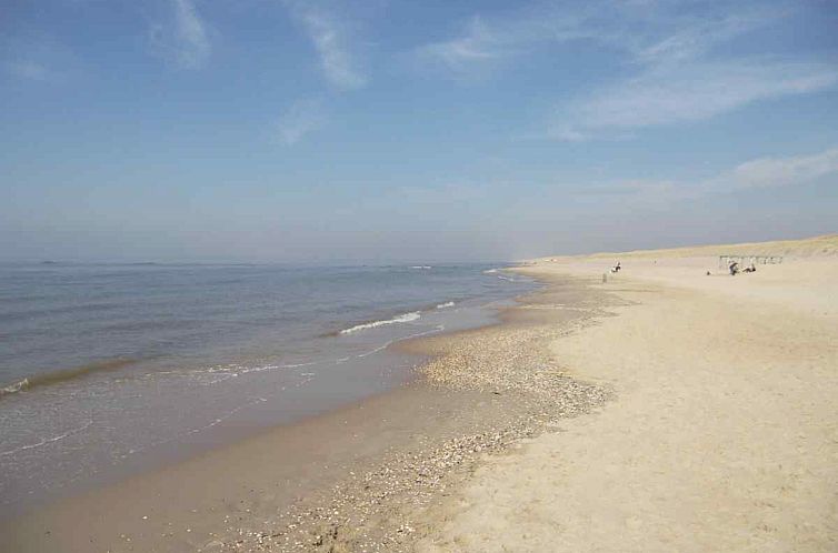 Vrijstaande bungalow voor 6 personen nabij het strand in