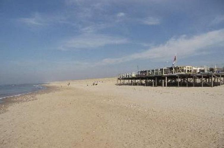 Vrijstaande bungalow voor 6 personen nabij het strand in