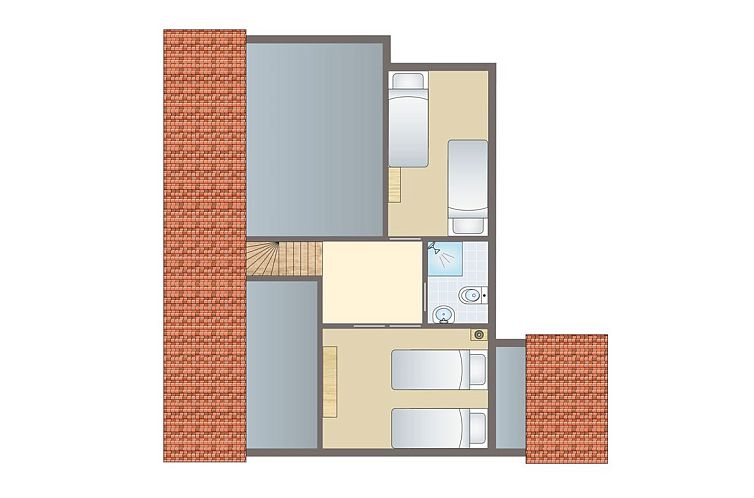 Beach Resort Ooghduyne | 6-persoons villa | 6D2