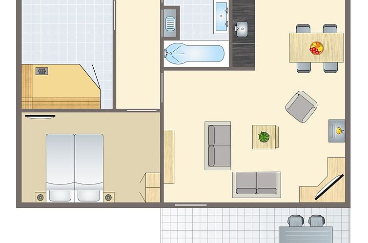 Twenhaarsveld 2-persoons bungalow 2L in Holten, Overijssel met groene tuin en bosrijke omgeving.