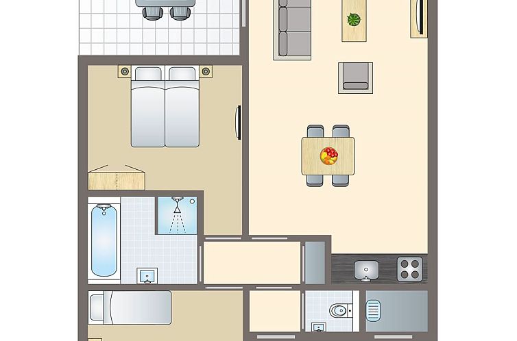 Amerongse Berg 4-person house in Overberg with modern outdoor space and terrace on the Utrecht Hill Ridge.