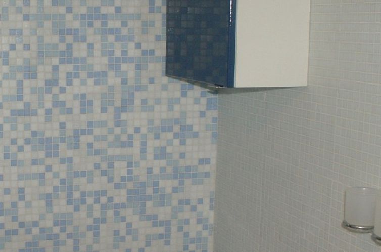 Huisje blauw