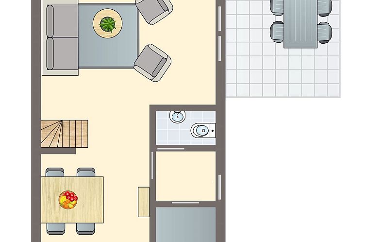 De Reeuwijkse Plassen 4-person water house 4C2 in Reeuwijk, South Holland with modern exterior and terrace.