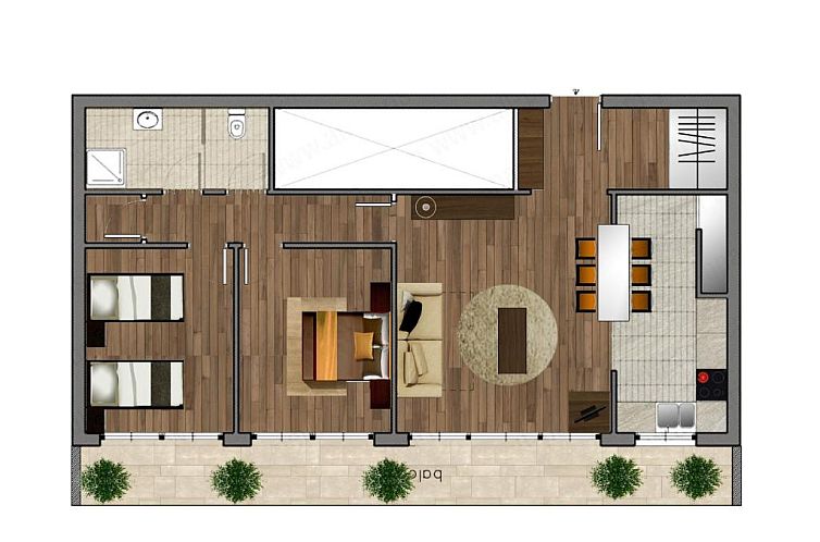 Appartement le Méridien