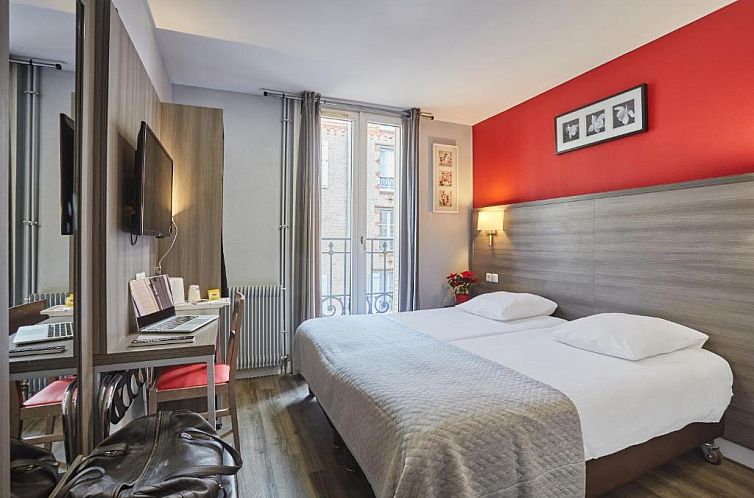 Unterkunft 93053473 - Appartement Paris - Hipotel Paris buttes chaumont Belleville