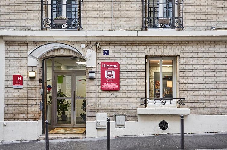 Hipotel Paris buttes chaumont Belleville