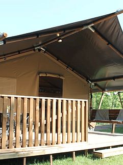 Tenthuis Safaritent, Sindal, Noord-Jutland, Denemarken