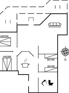 Holiday property Vakantiehuis "Helin" - 800m from the sea, Rødby, Seeland, Denmark