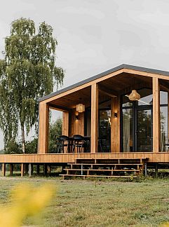 Zelthaus «Glamfield Lodge II», Wilsum, Niedersachsen, Deutschland