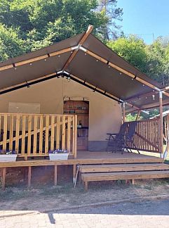 Zelthaus Belltent, Utscheid, Rheinland-Pfalz, Deutschland