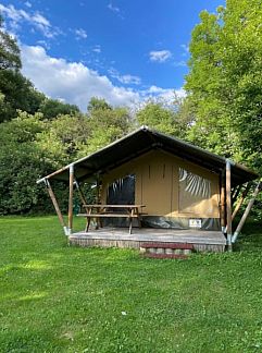 Zelthaus Safaritent + sanitair, Utscheid, Rheinland-Pfalz, Deutschland