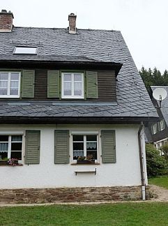 Ferienhaus Vakantiehuis Bungalow mit Garten, Grill und Terrasse, Bad Elster, Sachsen, Deutschland